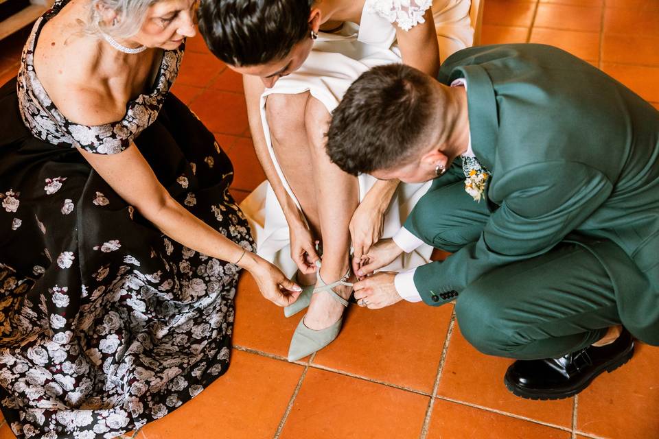 Zapato novia