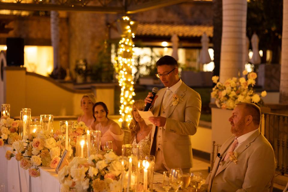 Discurso del novio