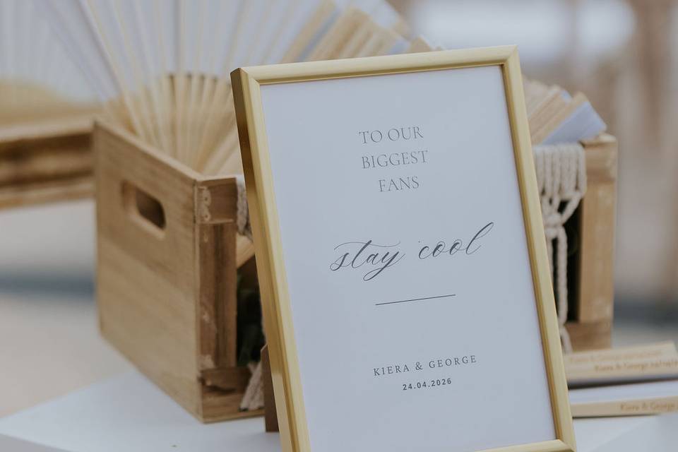 Detalles de ceremonia