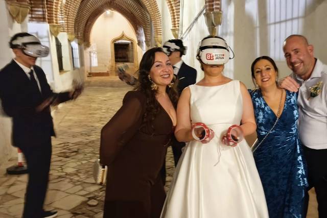 Realidad virtual en la boda