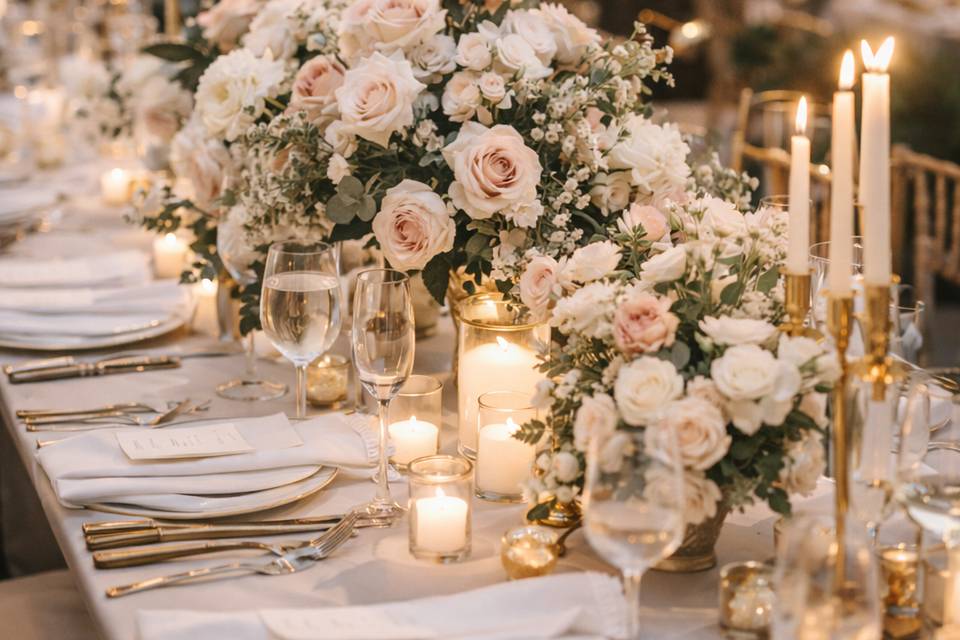 Decoración elegante y cuidada