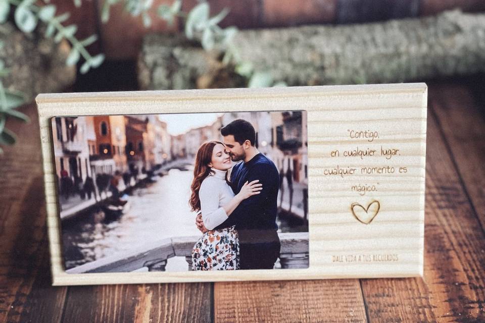 Photoblock de madera