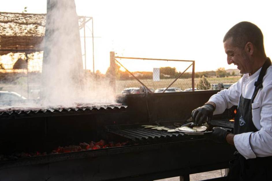 Parrilla en directo