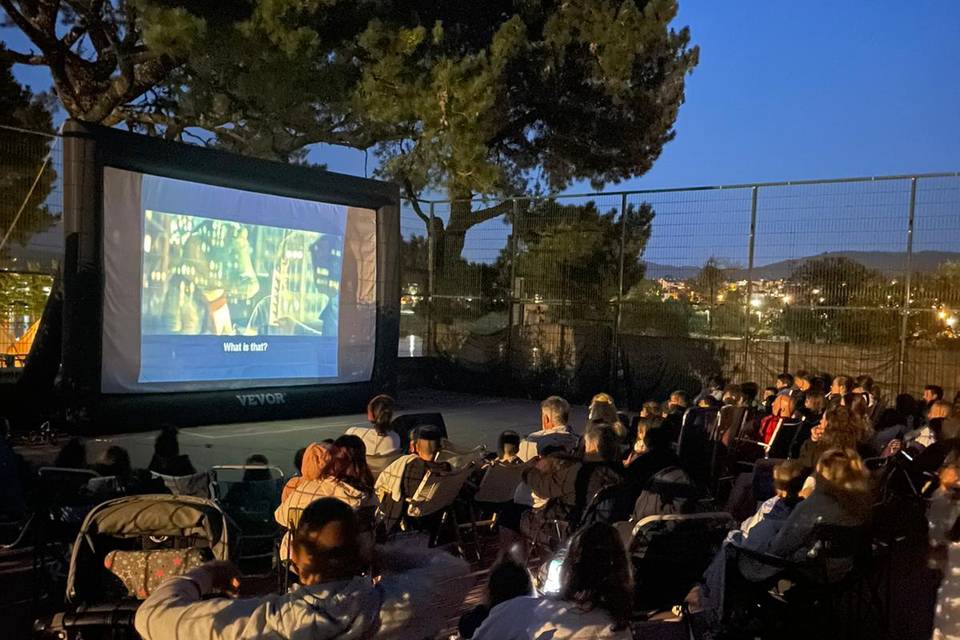 Cine al aire libre