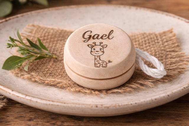 Yoyo de madera personalizado