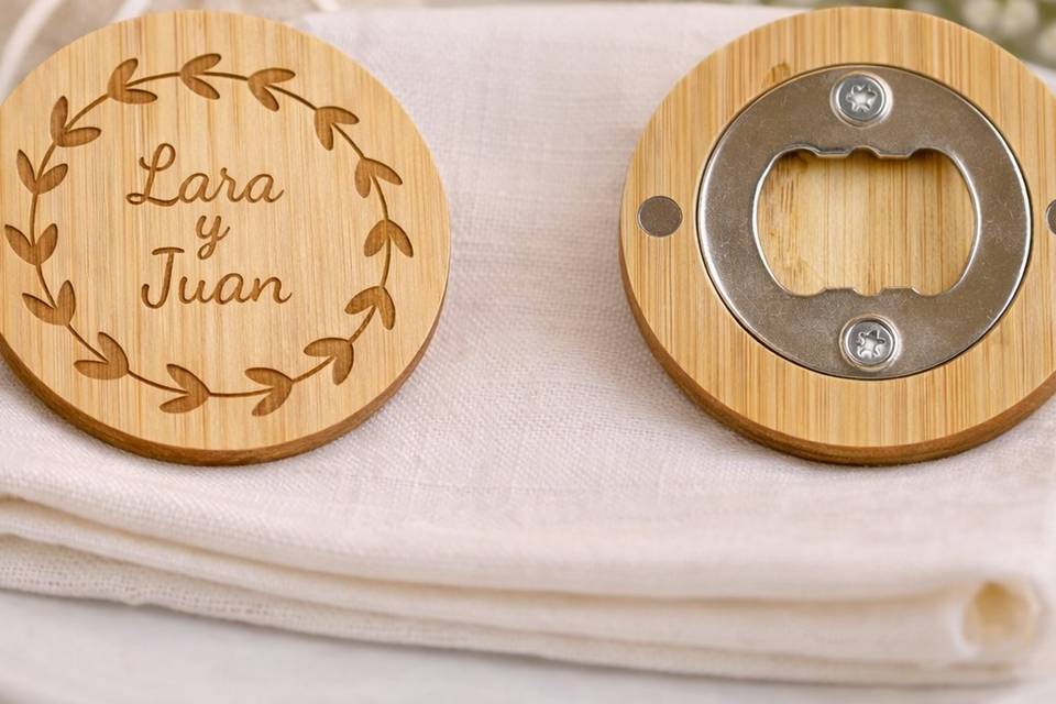 Abridor con imán