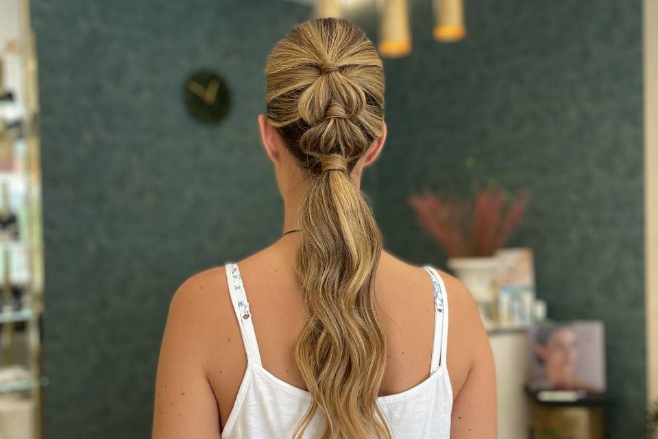 Coleta trenza