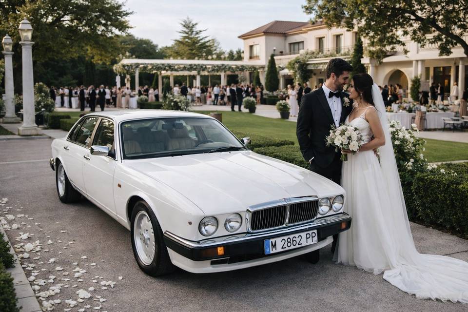 Nuestro precioso Jaguar XJ