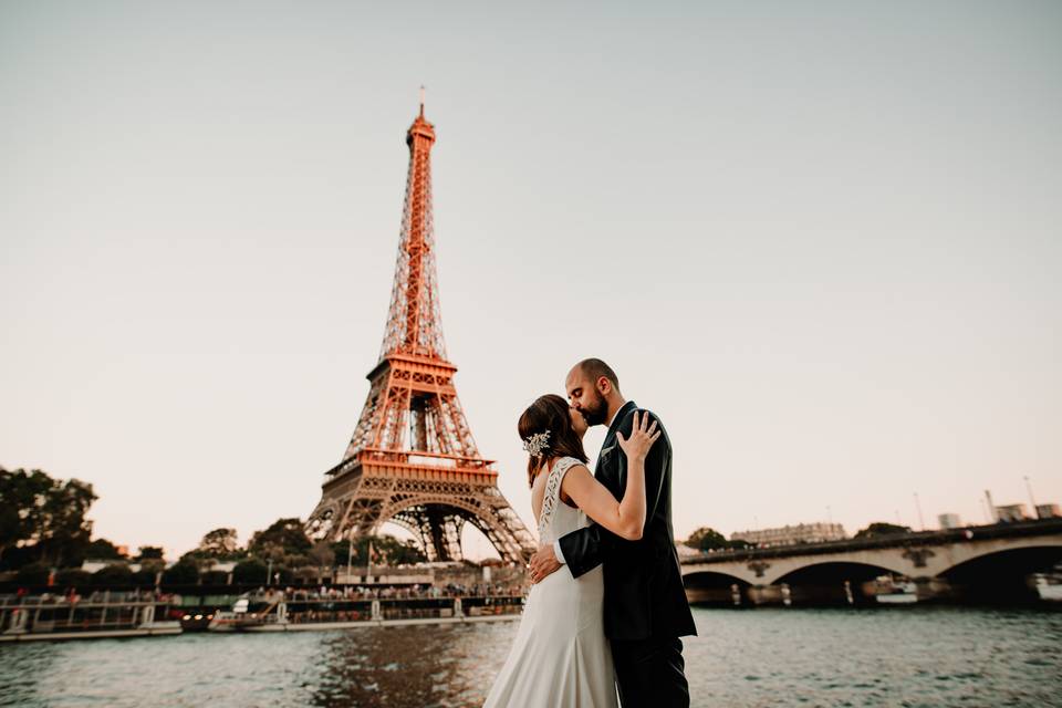 Postboda en París