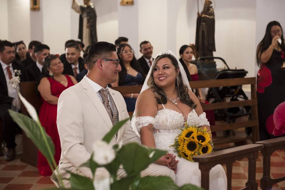 Ceremonia en iglesia