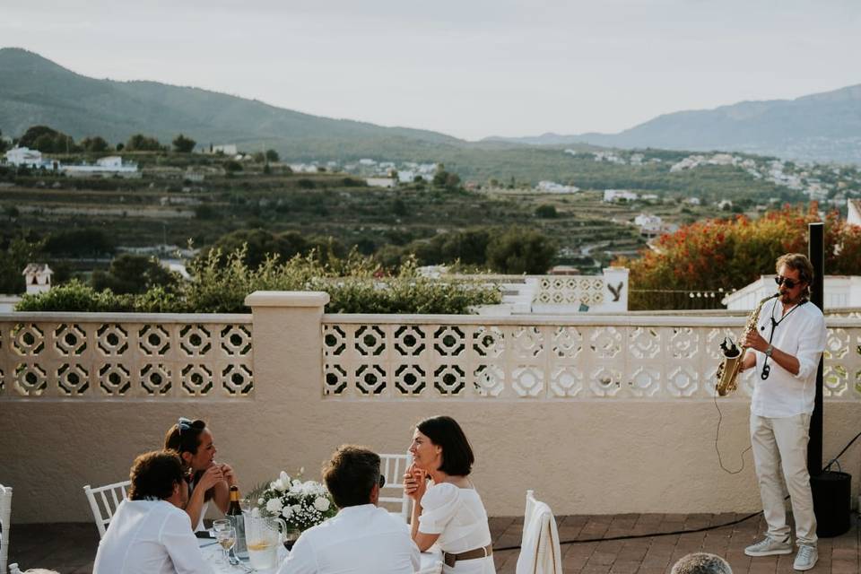 Boda ibicenca Moraira