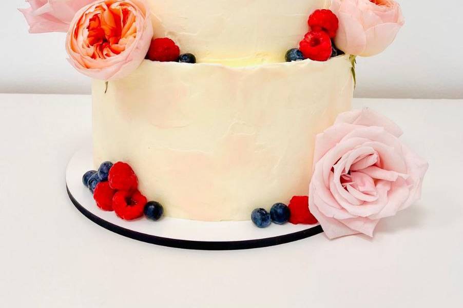 Tarta caballo blanco