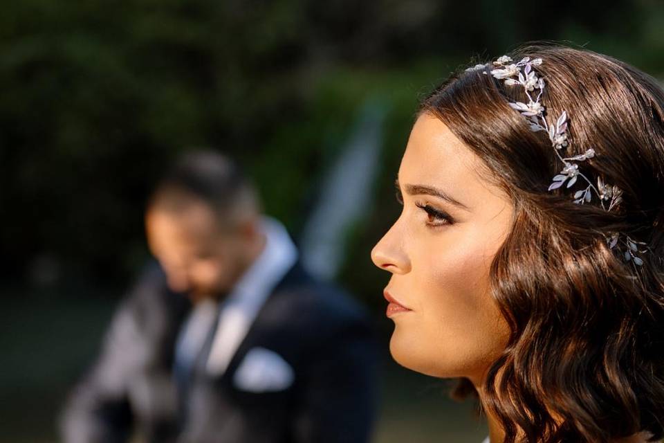 Claudia en su post boda