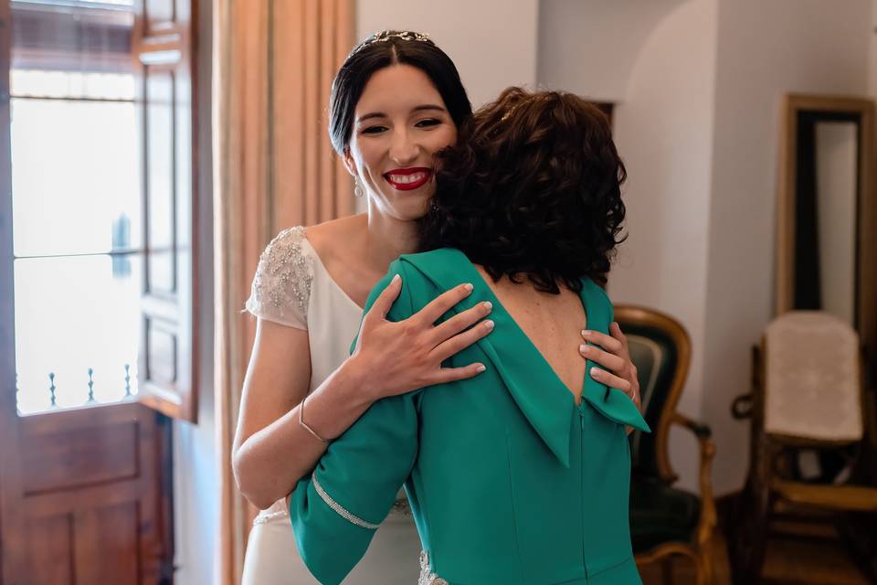 María y su madre