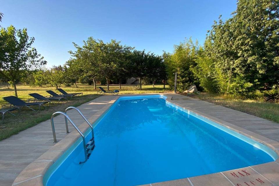 Piscina vallada