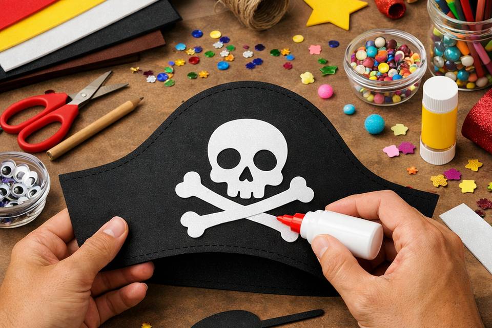 Taller creativo: gorro pirata