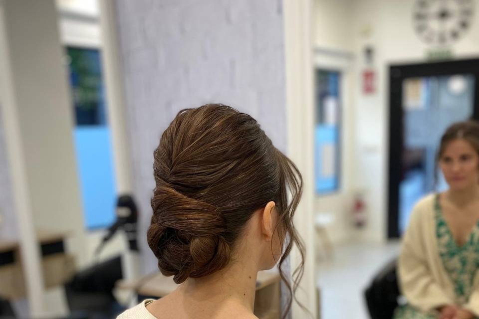 Un peinado pensado para ella