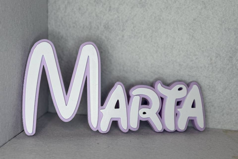 Letrero personalizado
