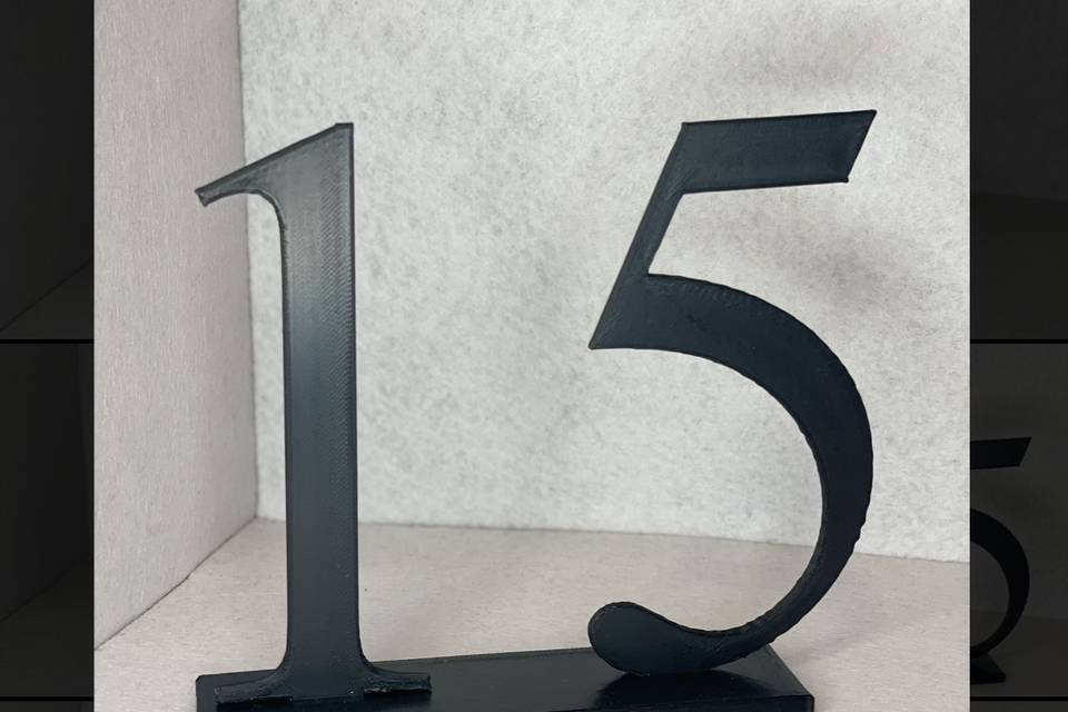 Numero mesa