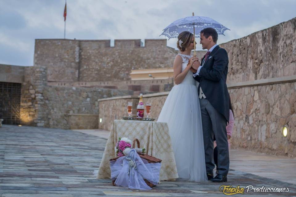 Bajo la lluvia