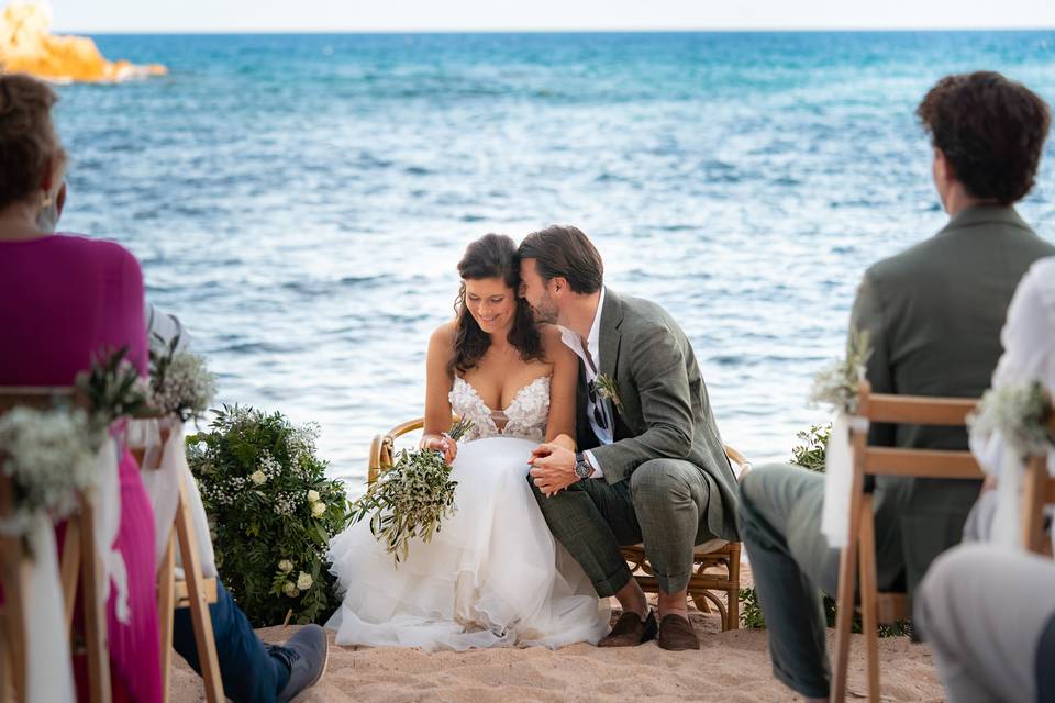 Ceremonia en la playa