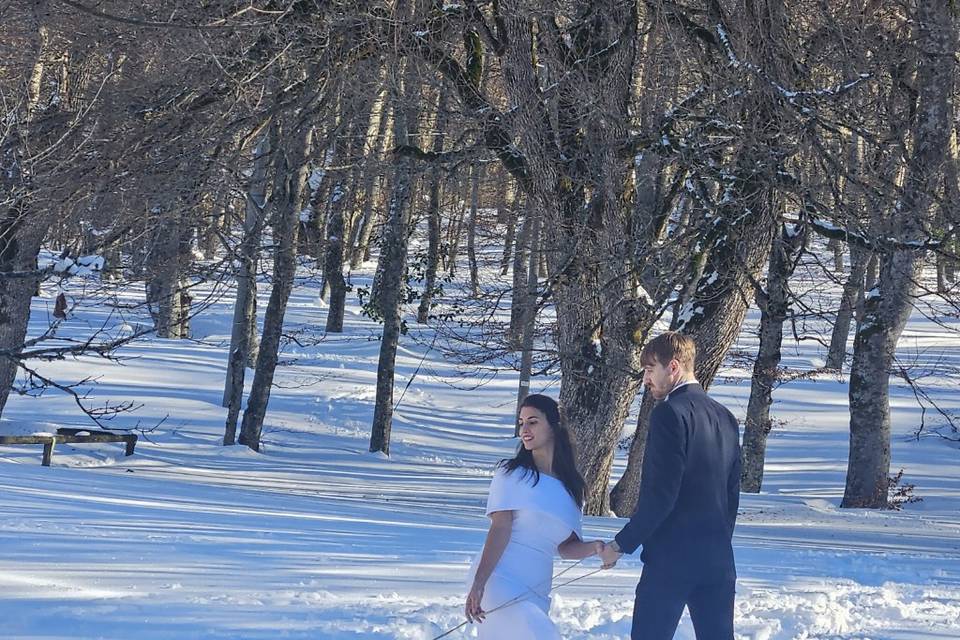 Bodas en la nieve