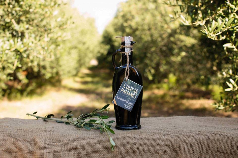 Botella elegante