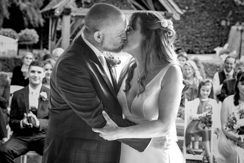 The first kiss