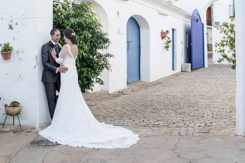 Novios en la hacienda