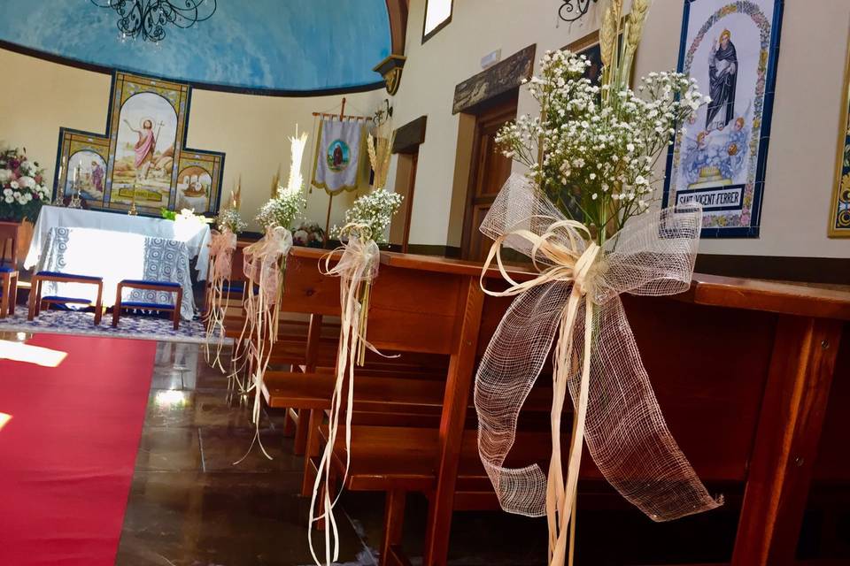 Interior de la capilla