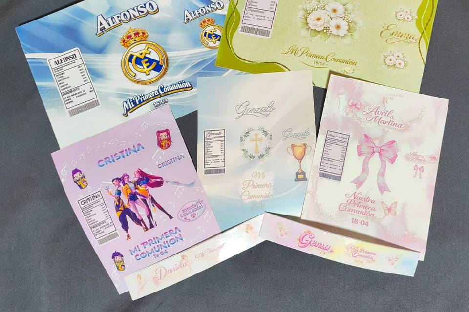 Mesas dulces personalizadas