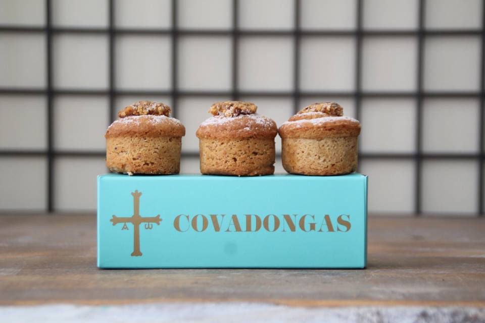 Covadongas caja de 3 unidades