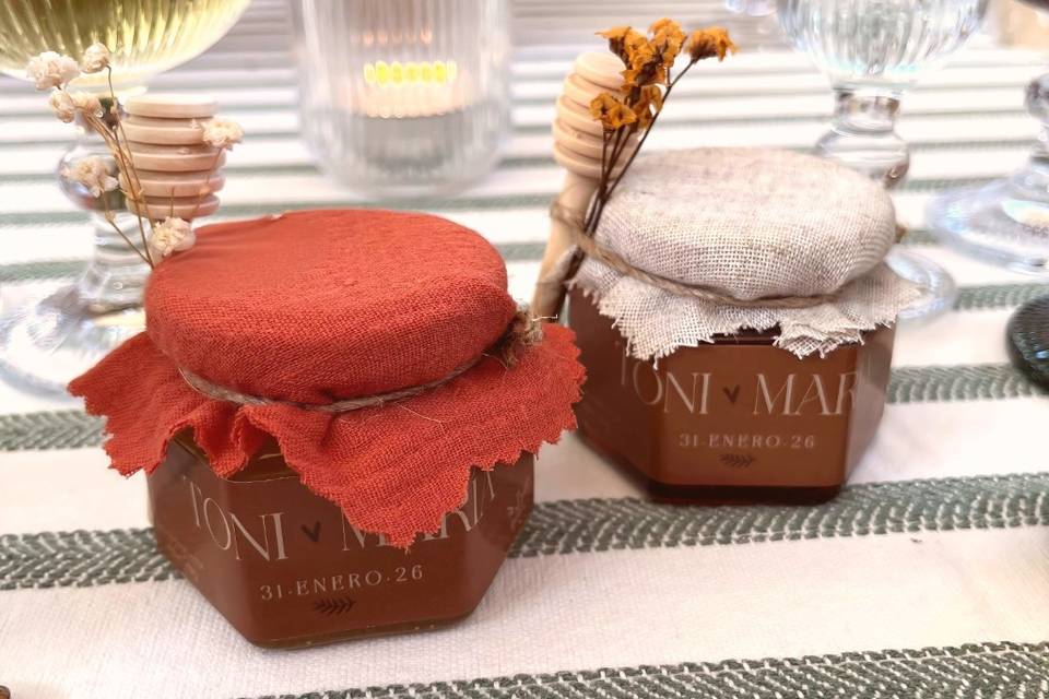 Dos variedades de miel