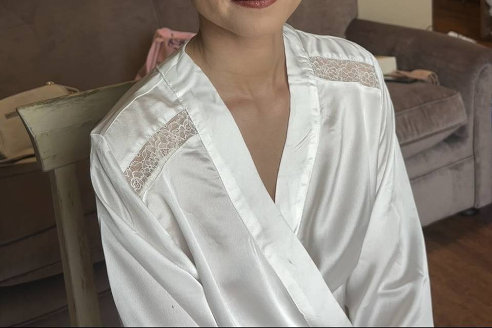 Maquillaje adaptado a la novia