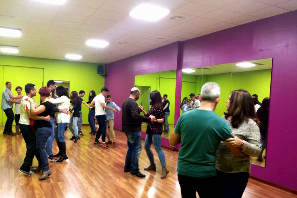 Ensayando salsa