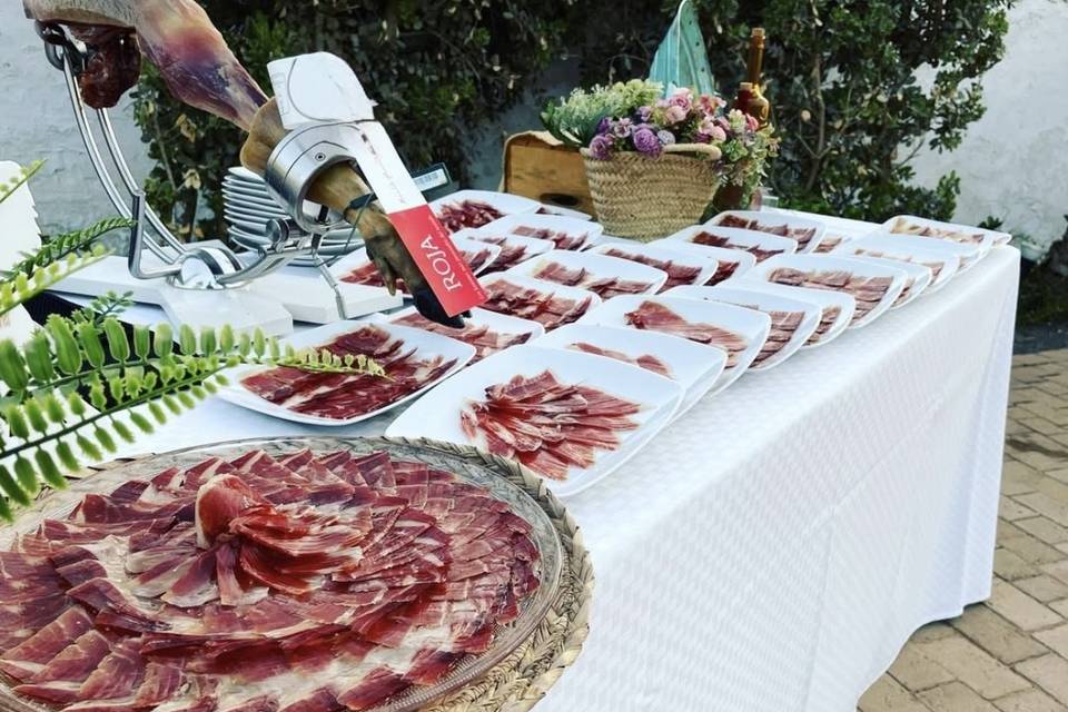Mesa creativa para boda