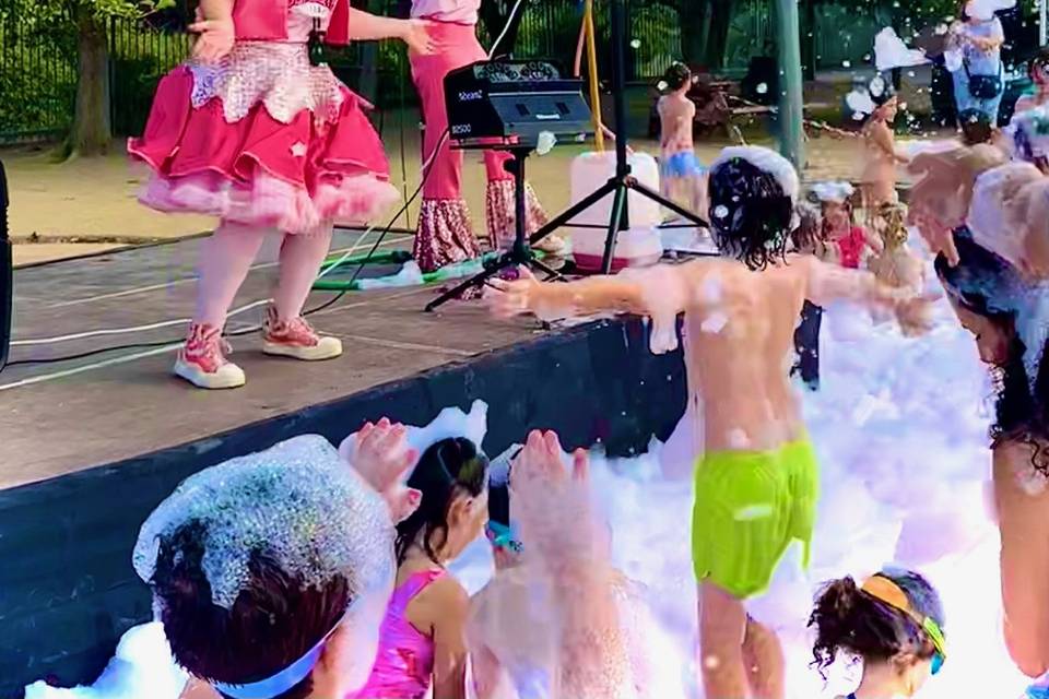 Fiesta de la espuma