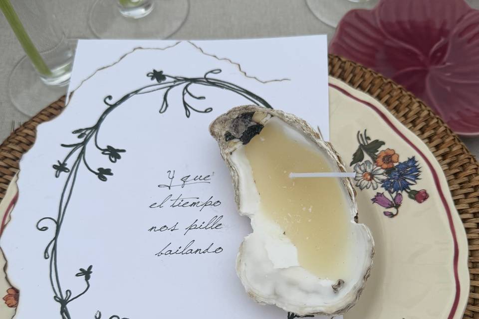 Mesa boda en la playa