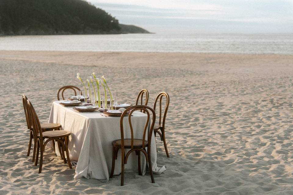 Boda en la playa