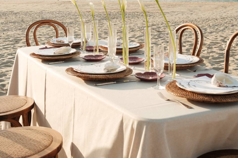Boda en la playa