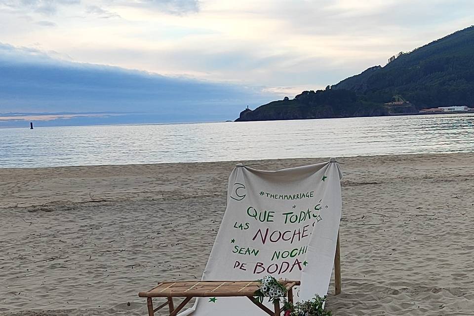 Boda en la playa
