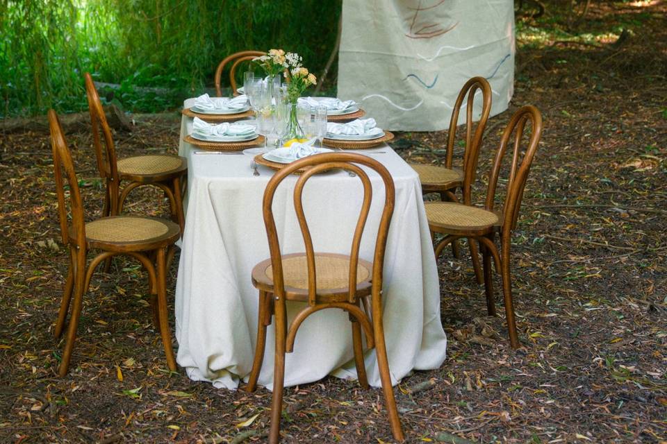 Boda en el bosque