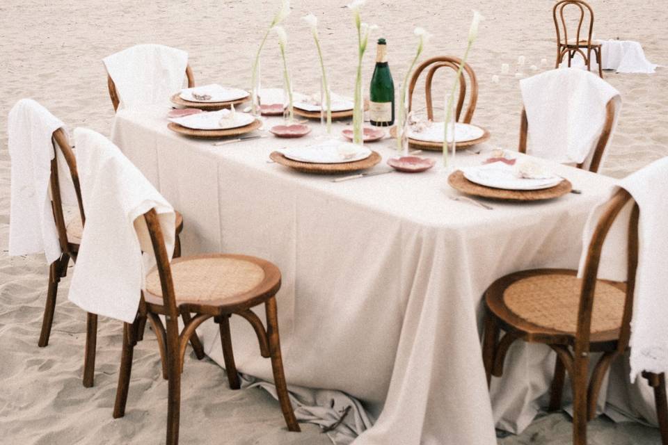 Boda en la playa
