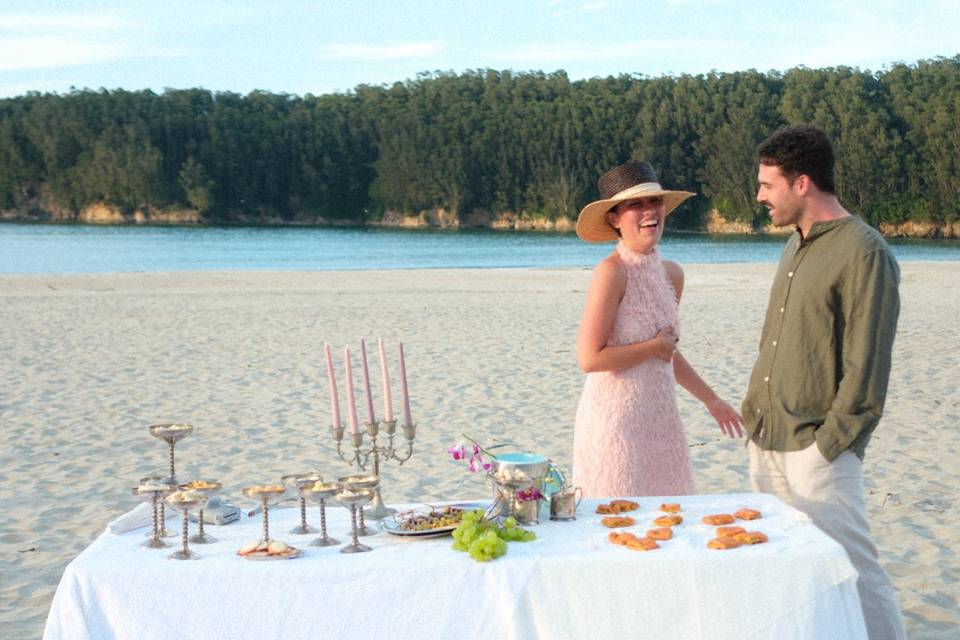 Boda en la playa