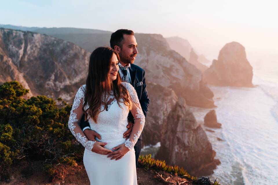 Postboda en Praia da Adraga