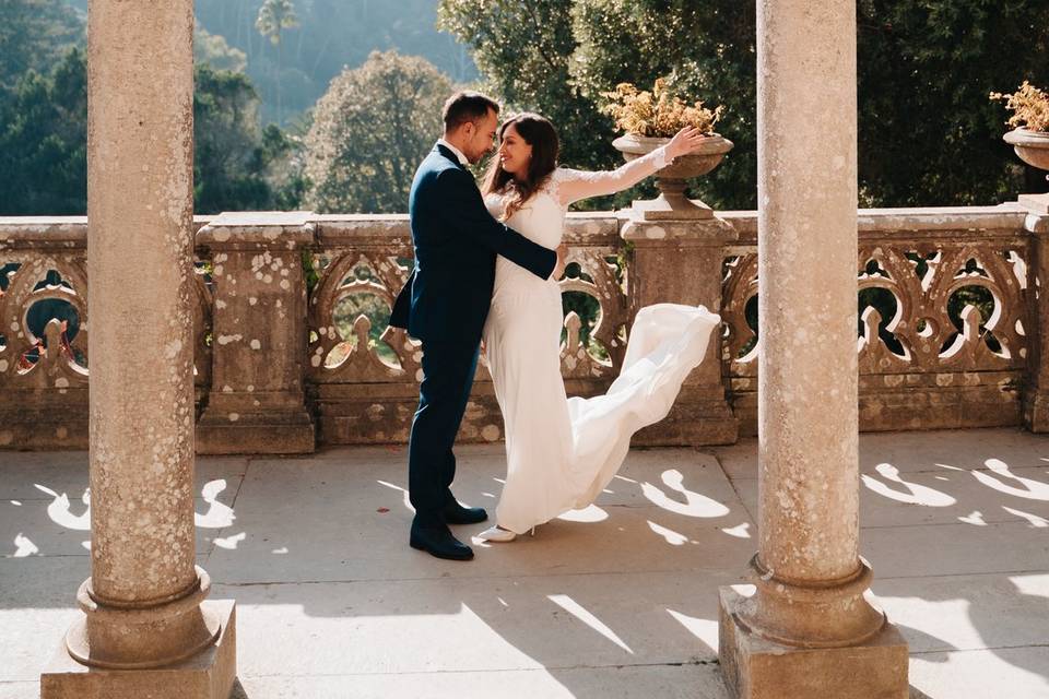 Postboda en Palacio de Monserrate