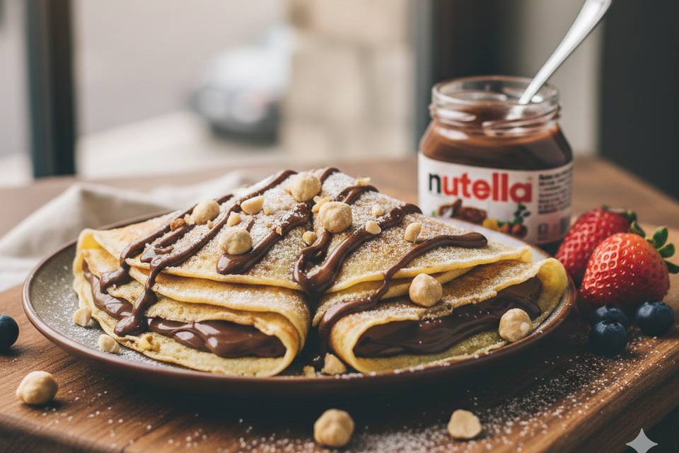 Crepes y dulces