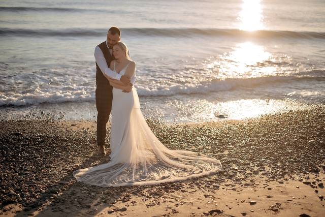 Postboda en la playa