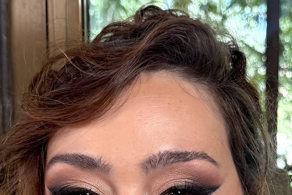 Maquillaje invitada noche