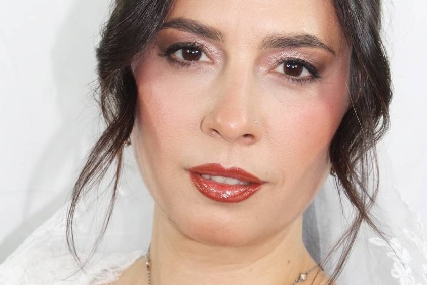 Maquillaje novia intenso